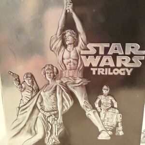 Star Wars Trilogy Metal Art
